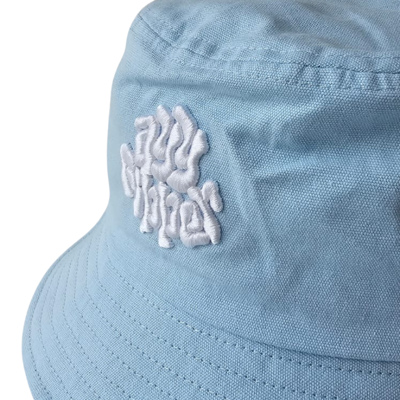 Cappello a secchiello - Blu 