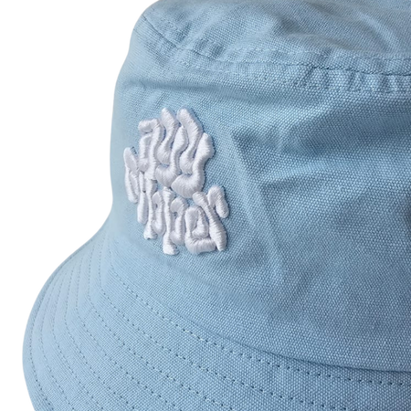Cappello a secchiello - Blu 
